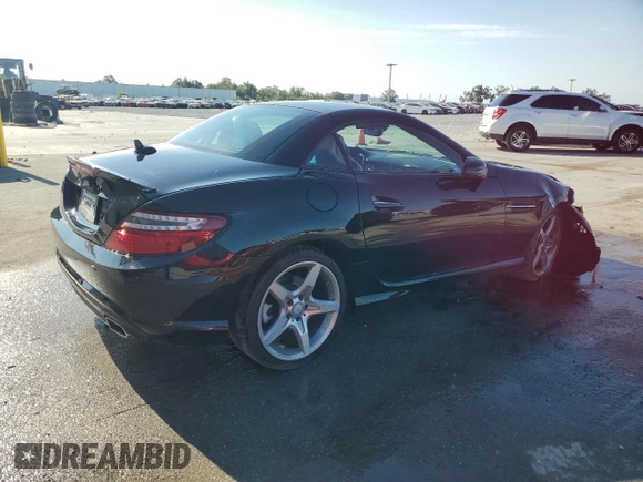 2016 Mercedes-Benz SLK 300 with VIN WDDPK3JA2GF116010, listed as a Copart auction lot 53299315 with 50,295 mi miles and Salvage Title. Bid and sale history available at DreamBid. Image 3.