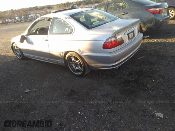 2002 BMW 3 Series 330Ci z VIN WBABN53492PH01801, wystawiony jako IAAI lot #29432661 z przebiegiem 130 017 mil mil oraz . Historia ofert i sprzedaży dostępna na DreamBid. Obrazek 3.