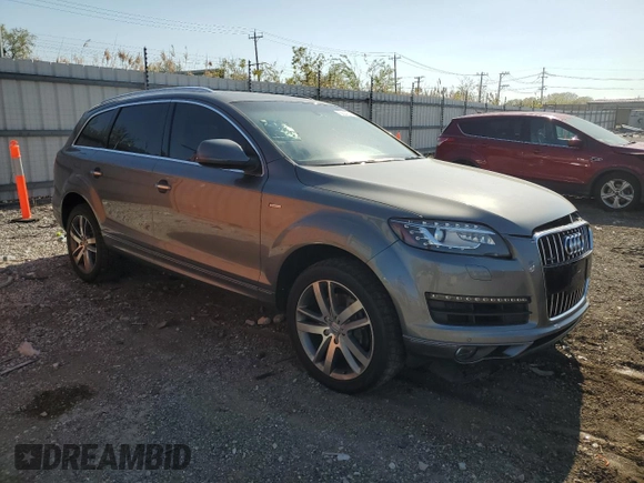 2015 Audi Q7 Premium Plus z VIN WA1LGAFE8FD014144, wystawiony jako Copart lot #56040275 z przebiegiem 100 214 mil mil oraz Szkoda całkowita • Salvage title. Historia ofert i sprzedaży dostępna na DreamBid. Obrazek 4.
