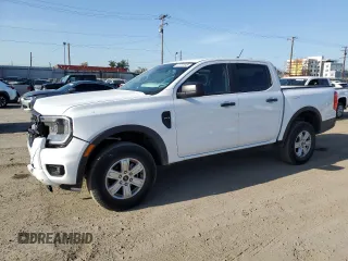 2024 Ford Ranger XL with VIN 1FTER4BH1RLE10064, listed as a Copart auction lot 52732045 with 35,197 mi miles and Salvage Title. Bid and sale history available at carsss.com. Image 1.