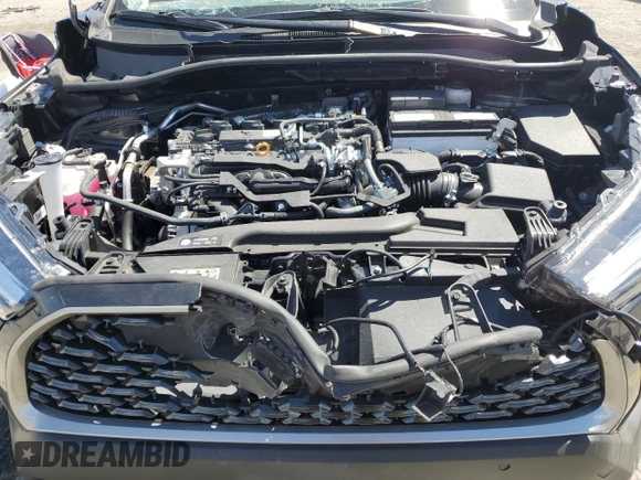 2024 Toyota Corolla Cross XLE с VIN 7MUDAAAG9RV100890, выставлен на аукционе Copart как лот 55168555 с пробегом Не указан миль и Списание • Salvage title. История ставок и продаж доступна на DreamBid. Изображение 12.