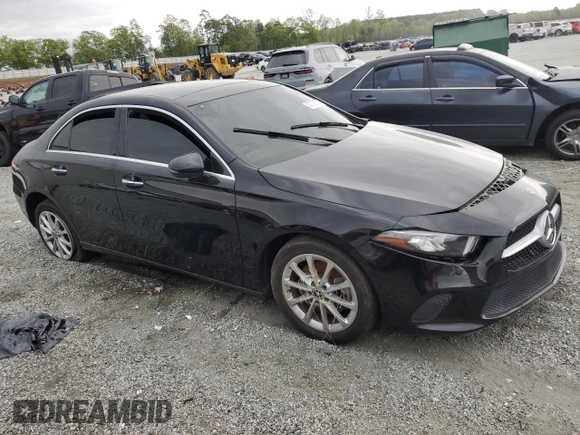 2019 Mercedes-Benz A 220 with VIN WDD3G4EB7KW025252, listed as a Copart auction lot 52733875 with Not Provided miles and Clean Title. Bid and sale history available at DreamBid. Image 4.
