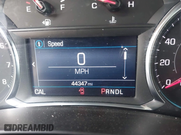 2022 Chevrolet Equinox RS with VIN 3GNAXMEV1NS185324, listed as a IAAI auction lot 42410636 with 44,347 mi miles and . Bid and sale history available at DreamBid. Image 16.