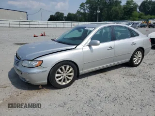 2006 Hyundai Azera SE with VIN KMHFC46F66A133655, listed as a Copart auction lot 62291215 with 122,998 mi miles and Salvage title. Bid and sale history available at DreamBid. Image 1.