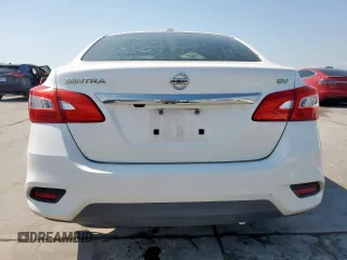 2017 Nissan Sentra SV with VIN 3N1AB7AP7HY306555, listed as a Copart auction lot 53614815 with 143,785 mi miles and Salvage Title. Bid and sale history available at DreamBid. Image 6.