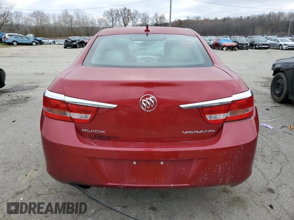 2014 Buick Verano Convenience Group with VIN 1G4PR5SK6E4231240, listed as a Copart auction lot 48676185 with 107,109 mi miles and Non Repairable. Bid and sale history available at DreamBid. Image 6.