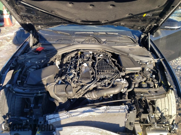 2021 BMW 2 Series M240i xDrive with VIN WBA2J7C00M7J48976, listed as a Copart auction lot 43737345 with 17,573 mi miles and Salvage Title. Bid and sale history available at carsss.com. Image 11.