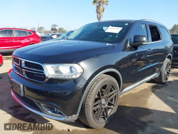 2015 Dodge Durango Limited with VIN 1C4RDHDG0FC200823, listed as a IAAI auction lot 42262387 with 127,442 mi miles and . Bid and sale history available at DreamBid. Image 2.
