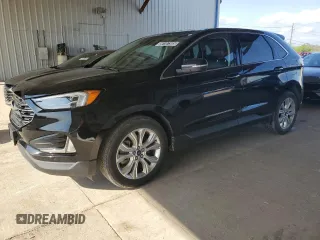 2022 Ford Edge Titanium with VIN 2FMPK4K99NBA55284, listed as a Copart auction lot 50107305 with 71,299 mi miles and Clean Title. Bid and sale history available at carsss.com. Image 1.