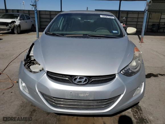 2012 Hyundai Elantra GLS with VIN KMHDH4AEXCU272222, listed as a Copart auction lot 53307345 with 103,639 mi miles and Salvage Title. Bid and sale history available at carsss.com. Image 5.