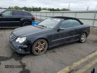2006 Mercedes-Benz CLK 55 AMG with VIN WDBTK76G26T064728, listed as a Copart auction lot 71560014 with Not Provided miles and Salvage Title. Bid and sale history available at carsss.com. Image 1.