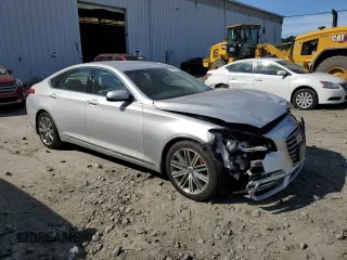 2019 Genesis G80 3.8L z VIN KMHGN4JE2KU300499, wystawiony jako Copart lot #57383175 z przebiegiem 37 228 mil mil oraz Szkoda całkowita • Salvage title. Historia ofert i sprzedaży dostępna na DreamBid. Obrazek 4.