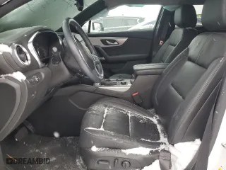 2022 Chevrolet Blazer LT with VIN 3GNKBDRS7NS141184, listed as a Copart auction lot 45949545 with 0 mi miles and Salvage Title. Bid and sale history available at carsss.com. Image 7.