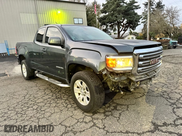 2015 GMC Canyon 2WD SLE with VIN 1GTH5BEA3F1138233, listed as a Copart auction lot 83715314 with 71,254 mi miles and Clean Title. Bid and sale history available at carsss.com. Image 1.