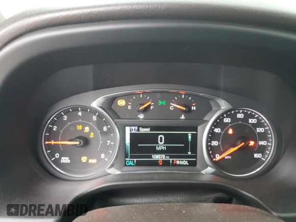 2017 GMC Acadia SLT with VIN 1GKKNULS8HZ306616, listed as a Copart auction lot 49840605 with 108,572 mi miles and Salvage Title. Bid and sale history available at carsss.com. Image 9.