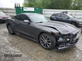 2017 Ford Mustang EcoBoost with VIN 1FA6P8TH9H5299434, listed as a Copart auction lot 56608815 with 46,819 mi miles and Salvage title. Bid and sale history available at DreamBid. Image 4.