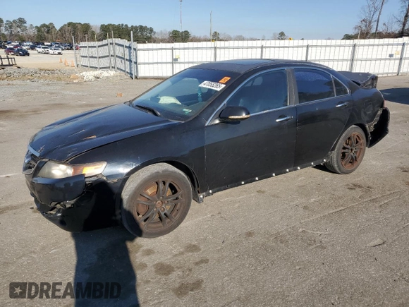 2004 Acura TSX with VIN JH4CL96834C035169, listed as a Copart auction lot 47055265 with 262,878 mi miles and Salvage Title. Bid and sale history available at carsss.com. Image 1.