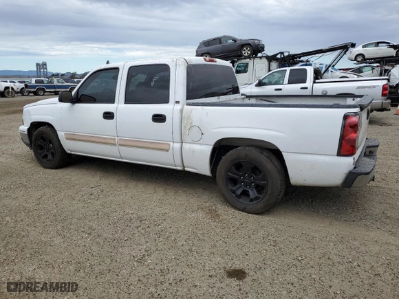 2006 Chevrolet Silverado 1500 LT3 with VIN 2GCEC13Z861275884, listed as a Copart auction lot 76146104 with 0 mi miles and Salvage Title. Bid and sale history available at carsss.com. Image 2.