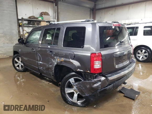 2016 Jeep Patriot High Altitude with VIN 1C4NJPFA2GD615969, listed as a Copart auction lot 46853755 with 110,199 mi miles and Salvage Title. Bid and sale history available at DreamBid. Image 2.