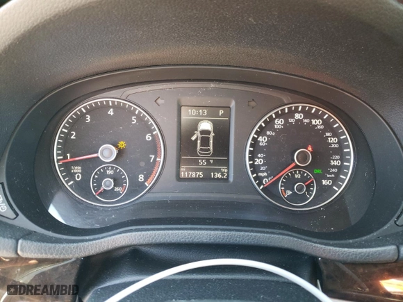 2014 Volkswagen Passat SEL Premium with VIN 1VWCS7A3XEC074389, listed as a Copart auction lot 48325795 with 117,875 mi miles and Salvage Title. Bid and sale history available at carsss.com. Image 9.