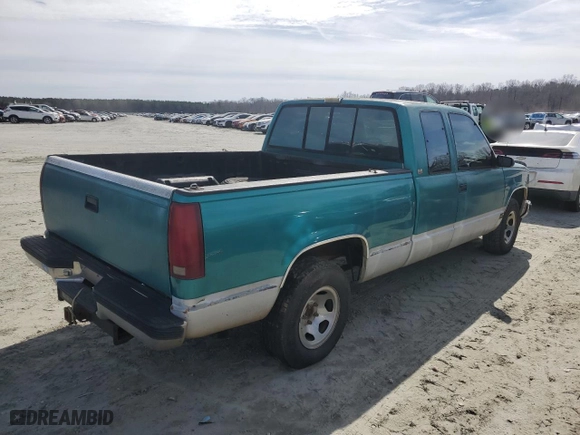 1993 Chevrolet C/K 1500 with VIN 2GCEC19K1P1272272, listed as a Copart auction lot 45950555 with NaN miles and Salvage Title. Bid and sale history available at carsss.com. Image 3.