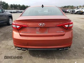 2015 Hyundai Sonata Sport with VIN 5NPE34AB0FH123880, listed as a Copart auction lot 51662735 with 101,297 mi miles and Salvage Title. Bid and sale history available at carsss.com. Image 6.