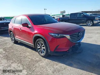 2016 Mazda CX-9 Touring with VIN JM3TCACY6G0126876, listed as a IAAI auction lot 41382805 with 86,035 mi miles. Bid and sale history available at carsss.com. Image 1.