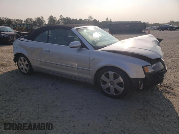 2006 Audi A4 3.0L with VIN WAUDT48H46K007943, listed as a Copart auction lot 70145914 with 63,743 mi miles and Salvage Title. Bid and sale history available at carsss.com. Image 4.