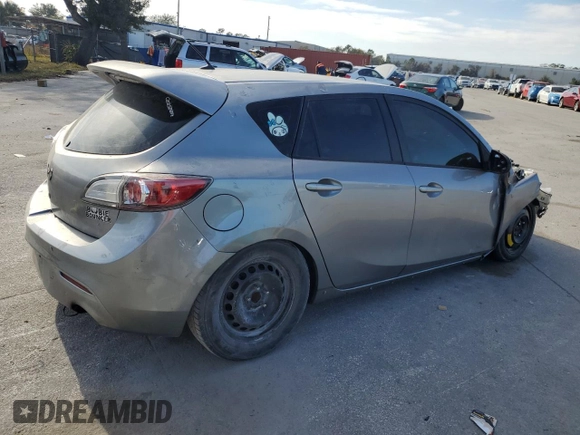 2012 Mazda 3 Mazdaspeed3 Touring with VIN JM1BL1L34C1518901, listed as a Copart auction lot 41513275 with Not Provided miles and Salvage Title. Bid and sale history available at DreamBid. Image 3.