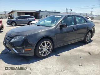 2012 Ford Fusion SEL with VIN 3FAHP0JA3CR270095, listed as a Copart auction lot 64328145 with 76,348 mi miles and Salvage title. Bid and sale history available at DreamBid. Image 1.