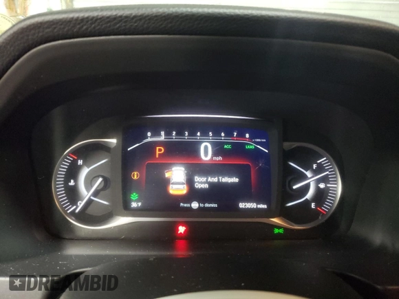 2023 Honda Passport EX-L z VIN 5FNYF8H59PB011459, wystawiony jako Copart lot #80345424 z przebiegiem 23 050 mil mil oraz Szkoda całkowita • Salvage title. Historia ofert i sprzedaży dostępna na DreamBid. Obrazek 9.