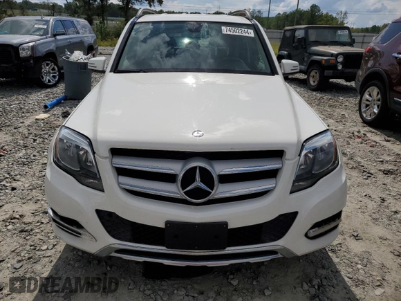 2013 Mercedes-Benz GLK 350 with VIN WDCGG8JB9DG001633, listed as a Copart auction lot 74502244 with 152,794 mi miles and Clean Title. Bid and sale history available at DreamBid. Image 5.