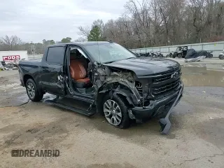 2024 Chevrolet Silverado 1500 RST with VIN 2GCUDEED3R1265107, listed as a Copart auction lot 45484095 with 8,903 mi miles and Salvage Title. Bid and sale history available at carsss.com. Image 14.