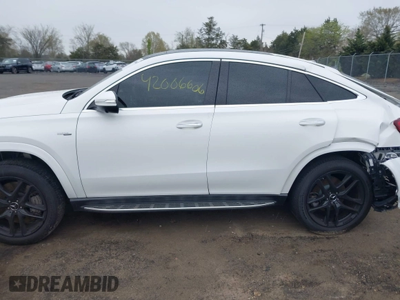 2021 Mercedes-Benz GLE 53 AMG with VIN 4JGFD6BB6MA250046, listed as a IAAI auction lot 42006606 with 65,198 mi miles and . Bid and sale history available at DreamBid. Image 14.