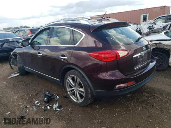 2011 Infiniti EX Journey with VIN JN1AJ0HR4BM851933, listed as a Copart auction lot 67425694 with Not Provided miles and Salvage Title. Bid and sale history available at carsss.com. Image 2.