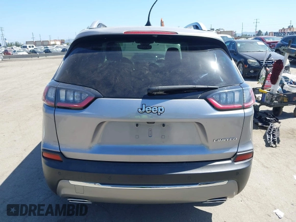 2021 Jeep Cherokee Limited with VIN 1C4PJLDX0MD100067, listed as a IAAI auction lot 42273029 with 84,579 mi miles and . Bid and sale history available at DreamBid. Image 17.