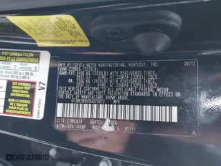 2013 Toyota Venza LE with VIN 4T3BK3BB0DU075012, listed as a IAAI auction lot 41487225 with 168,517 mi miles. Bid and sale history available at carsss.com. Image 9.