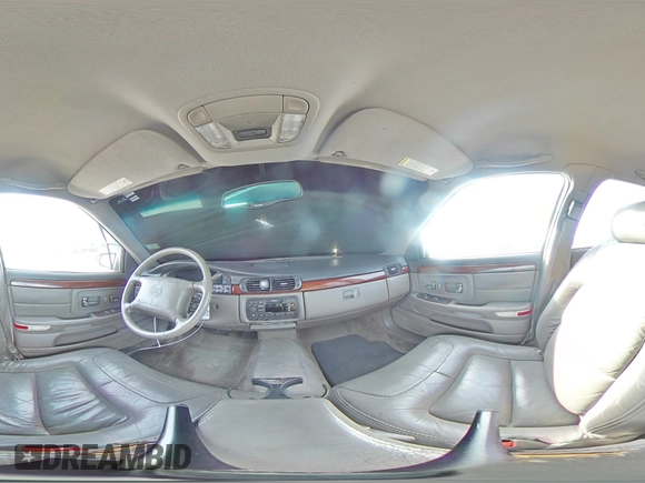 1998 Cadillac DeVille with VIN 1G6KD54Y7WU721351, listed as a Copart auction lot 42990425 with 98,666 mi miles and Salvage Title. Bid and sale history available at carsss.com. Image 12.