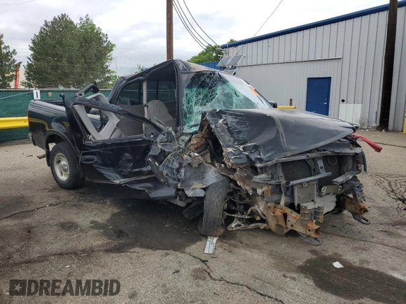 2000 Ford F-150 XL with VIN 1FTRX18L5YKA20333, listed as a Copart auction lot 57632775 with Not provided miles and Non repairable. Bid and sale history available at DreamBid. Image 4.