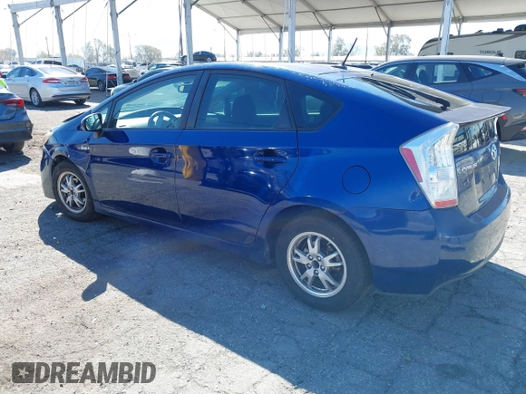 2011 Toyota Prius I with VIN JTDKN3DU8B0259962, listed as a IAAI auction lot 41851859 with 314,714 mi miles. Bid and sale history available at carsss.com. Image 3.