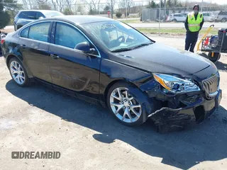 2016 Buick Regal GS z VIN 2G4GU5GX3G9164664, wystawiony jako IAAI lot #41864579 z przebiegiem 121 789 mil mil oraz . Historia ofert i sprzedaży dostępna na DreamBid. Obrazek 1.