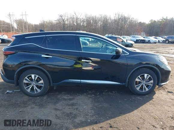 2020 Nissan Murano S with VIN 5N1AZ2AS8LN165741, listed as a IAAI auction lot 41207534 with 65,364 mi miles and . Bid and sale history available at DreamBid. Image 13.