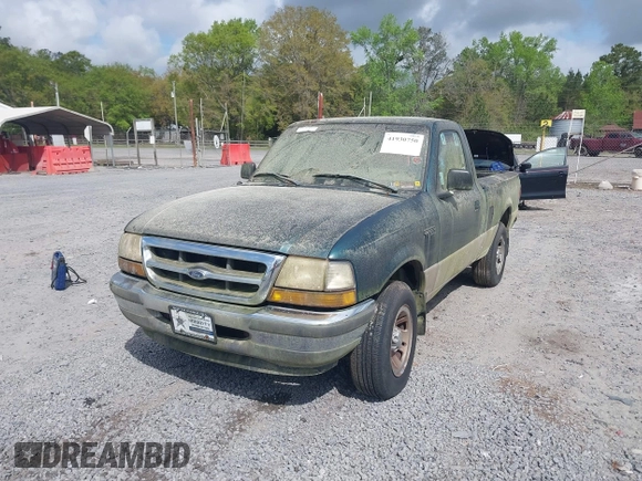 1998 Ford Ranger XL with VIN 1FTYR10C7WUA32955, listed as a IAAI auction lot 41930750 with 205,286 mi miles and . Bid and sale history available at DreamBid. Image 2.