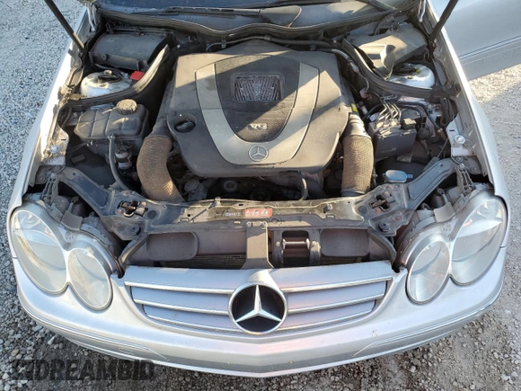2007 Mercedes-Benz CLK 350 with VIN WDBTK56F67F226727, listed as a Copart auction lot 83053944 with 92,829 mi miles and Non Repairable. Bid and sale history available at DreamBid. Image 12.