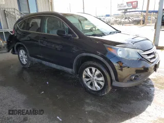 2014 Honda CR-V EX-L with VIN 2HKRM4H78EH668370, listed as a Copart auction lot 49477395 with 102,244 mi miles and Salvage Title. Bid and sale history available at carsss.com. Image 4.