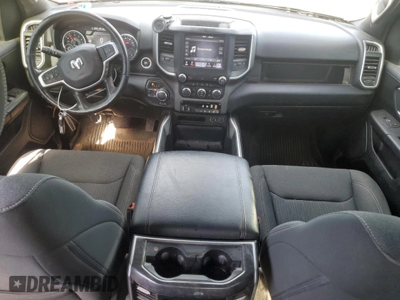 2020 Ram 1500 Lone Star with VIN 1C6SRFFT8LN301875, listed as a Copart auction lot 53752555 with 64,870 mi miles and Salvage title. Bid and sale history available at DreamBid. Image 8.
