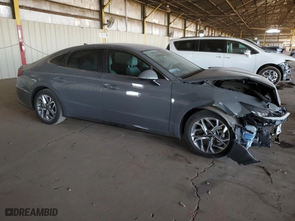 2020 Hyundai Sonata SEL with VIN 5NPEF4JA5LH015006, listed as a Copart auction lot 42347905 with 50,025 mi miles and Salvage Title. Bid and sale history available at carsss.com. Image 4.