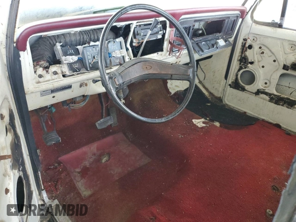 1976 Ford F-250 z VIN F25JRB81094, wystawiony jako Copart lot #55358685 z przebiegiem 7 481 mil mil oraz Szkoda całkowita • Salvage title. Historia ofert i sprzedaży dostępna na DreamBid. Obrazek 8.