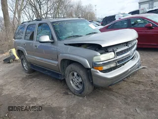 2002 Chevrolet Tahoe LS with VIN 1GNEK13ZX2J317997, listed as a IAAI auction lot 41237254 with 280,000 mi miles and . Bid and sale history available at DreamBid. Image 1.