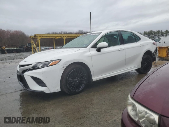2019 Toyota Camry LE with VIN 4T1B11HK4KU715047, listed as a Copart auction lot 50161415 with 108,958 mi miles and Salvage Title. Bid and sale history available at carsss.com. Image 1.